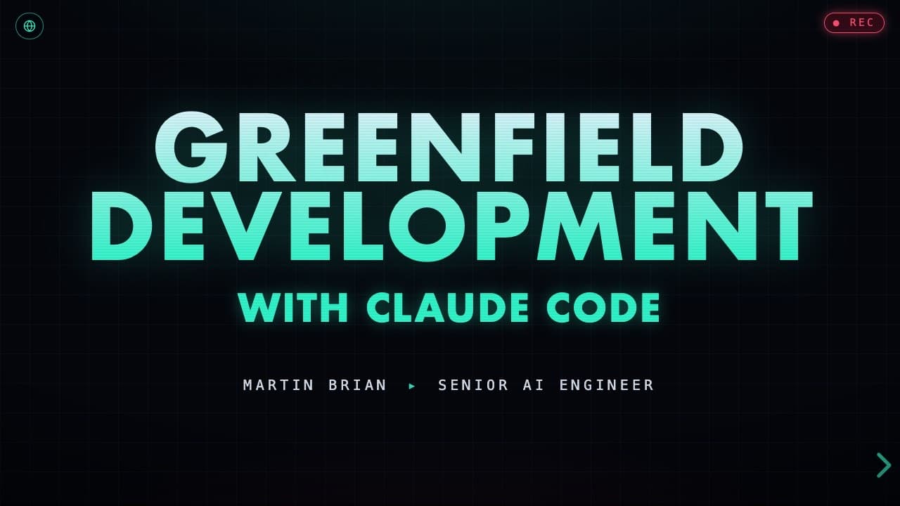 Greenfield — the deck